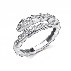 Серебряное кольцо GRIGORIEV Г01-10-0974-41-00-2 с фианитом Г01-10-0974-41-00-2 фото