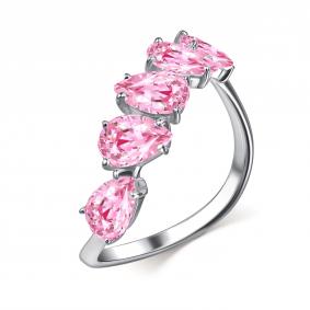 Серебряное кольцо GRIGORIEV Г01-10-0990-45-00 с фианитом Г01-10-0990-45-00 фото