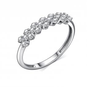 Серебряное кольцо GRIGORIEV Г01-10-0998-41-00 с фианитом Г01-10-0998-41-00 фото