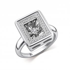 Серебряное кольцо GRIGORIEV Г01-10-51024-41-00 с фианитом Г01-10-51024-41-00 фото