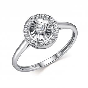 Серебряное кольцо GRIGORIEV Г01-10-51068-41-00 с фианитом Г01-10-51068-41-00 фото