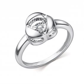 Серебряное кольцо GRIGORIEV Г01-10-51194-41-00 с фианитом Г01-10-51194-41-00 фото