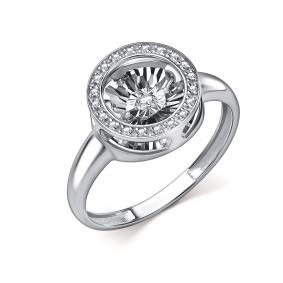 Серебряное кольцо GRIGORIEV Г01-10-5478-41-00 с фианитом Г01-10-5478-41-00 фото