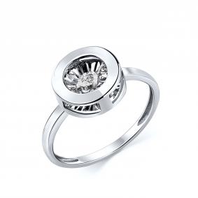 Серебряное кольцо GRIGORIEV Г01-10-5742-41-00 с фианитом Г01-10-5742-41-00 фото