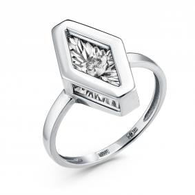 Серебряное кольцо GRIGORIEV Г01-10-5746-41-00 с фианитом Г01-10-5746-41-00 фото