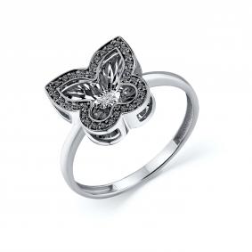 Серебряное кольцо GRIGORIEV Г01-10-5858-43-00 с фианитом Г01-10-5858-43-00 фото