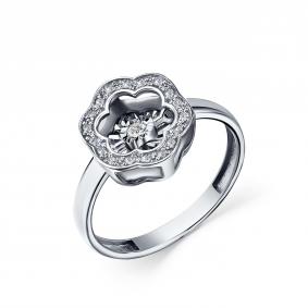 Серебряное кольцо GRIGORIEV Г01-10-5892-41-00 с фианитом Г01-10-5892-41-00 фото