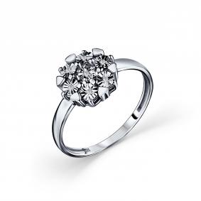 Серебряное кольцо GRIGORIEV Г01-10-5901-21-00-1 с бриллиантом Г01-10-5901-21-00-1 фото