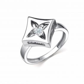 Серебряное кольцо GRIGORIEV Г01-10-5958-41-00 с фианитом Г01-10-5958-41-00 фото