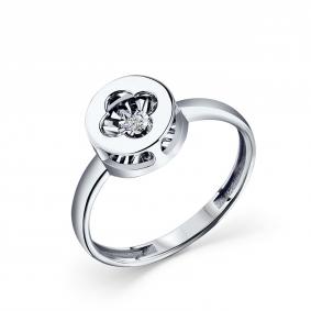 Серебряное кольцо GRIGORIEV Г01-10-5986-41-00 с фианитом Г01-10-5986-41-00 фото