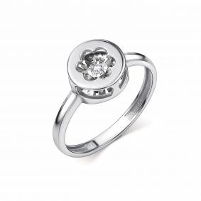 Серебряное кольцо GRIGORIEV Г01-10-5988-41-00 с фианитом Г01-10-5988-41-00 фото