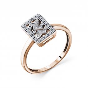 Золотое кольцо GRIGORIEV Г01-11-01055-11-00 с бриллиантом Г01-11-01055-11-00 фото