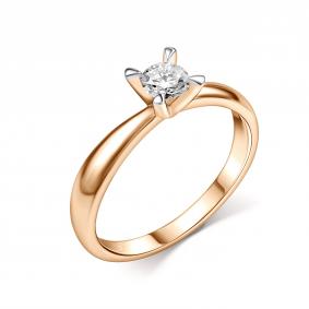 Золотое кольцо GRIGORIEV Г01-11-01278-51-00 с бриллиантом Г01-11-01278-51-00 фото