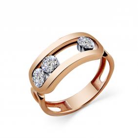 Золотое кольцо GRIGORIEV Г01-11-0821-11-00 с бриллиантом Г01-11-0821-11-00 фото