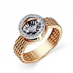 Золотое кольцо GRIGORIEV Г01-11-51043-31-00 с бриллиантом Г01-11-51043-31-00 фото