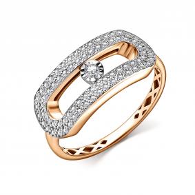 Золотое кольцо GRIGORIEV Г01-11-51090-31-00-1 с бриллиантом Г01-11-51090-31-00-1 фото