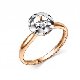 Золотое кольцо GRIGORIEV Г01-11-51289-11-00-2 с бриллиантом Г01-11-51289-11-00-2 фото