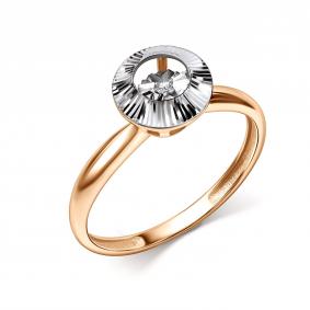 Золотое кольцо GRIGORIEV с танцующим бриллиантом Г01-11-51289-11-00 Г01-11-51289-11-00 фото