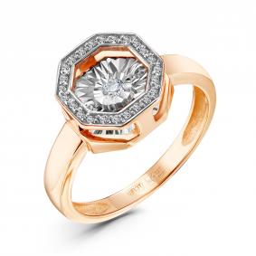 Золотое кольцо GRIGORIEV Г01-11-5628-31-00 с бриллиантом Г01-11-5628-31-00 фото