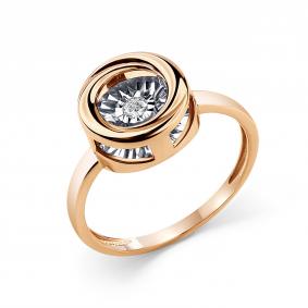 Золотое кольцо GRIGORIEV Г01-11-5743-11-00 с бриллиантом Г01-11-5743-11-00 фото