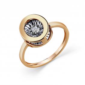 Золотое кольцо GRIGORIEV Г01-11-5744-11-00 с бриллиантом Г01-11-5744-11-00 фото