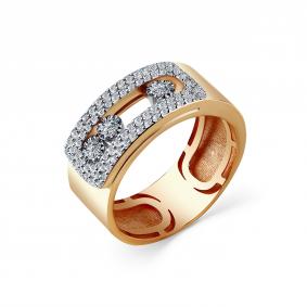 Золотое кольцо GRIGORIEV Г01-11-5824-31-00-1 с бриллиантом Г01-11-5824-31-00-1 фото