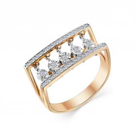 Золотое кольцо GRIGORIEV Г01-11-5872-11-00 с бриллиантом Г01-11-5872-11-00 фото