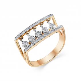 Золотое кольцо GRIGORIEV Г01-11-5872-31-00 с бриллиантом Г01-11-5872-31-00 фото