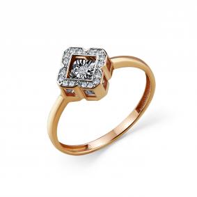 Золотое кольцо GRIGORIEV Г01-11-5904-31-00 с бриллиантом Г01-11-5904-31-00 фото