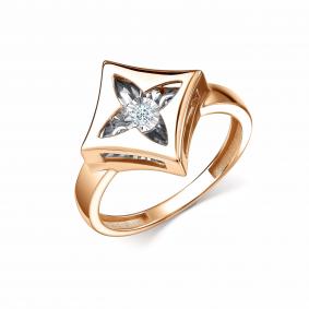 Золотое кольцо GRIGORIEV Г01-11-5958-11-00 с бриллиантом Г01-11-5958-11-00 фото