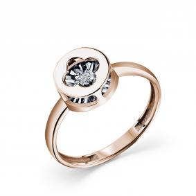 Золотое кольцо GRIGORIEV Г01-11-5986-11-00 с бриллиантом Г01-11-5986-11-00 фото