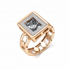 Золотое кольцо GRIGORIEV Г01-11-5996-31-00 с бриллиантом Г01-11-5996-31-00 фото