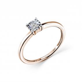 Золотое кольцо GRIGORIEV Г01-11-6781-11-00-25 Г01-11-6781-11-00-25 фото