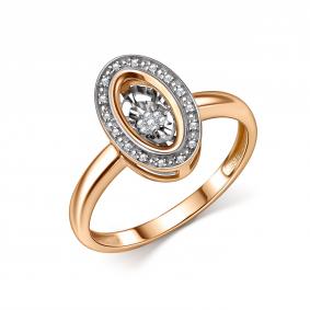 Золотое кольцо GRIGORIEV Г01-11-71374-31-00 с бриллиантом Г01-11-71374-31-00 фото