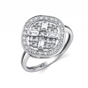 Кольцо из белого золота GRIGORIEV Г01-12-01052-11-00 с бриллиантом Г01-12-01052-11-00 фото