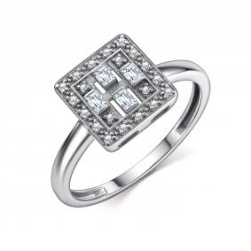 Кольцо из белого золота GRIGORIEV Г01-12-01054-11-00 с бриллиантом Г01-12-01054-11-00 фото