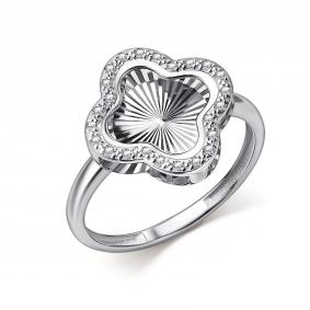 Кольцо из белого золота GRIGORIEV Г01-12-01258-21-00 с бриллиантом Г01-12-01258-21-00 фото