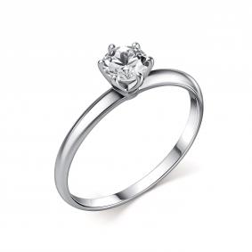 Кольцо из белого золота GRIGORIEV Г01-12-01274-41-00 с фианитом Г01-12-01274-41-00 фото