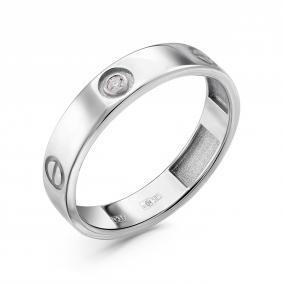 Кольцо из белого золота GRIGORIEV Г01-12-0561-11-00 с бриллиантом Г01-12-0561-11-00 фото