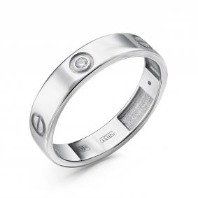 Кольцо из белого золота GRIGORIEV Г01-12-0562-11-00 с бриллиантом Г01-12-0562-11-00 фото
