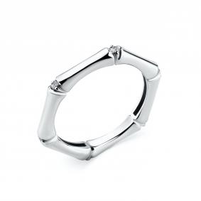 Кольцо из белого золота GRIGORIEV Г01-12-0638-11-00 с бриллиантом Г01-12-0638-11-00 фото