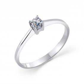 Кольцо из белого золота GRIGORIEV Г01-12-0779-11-00 с бриллиантом Г01-12-0779-11-00 фото