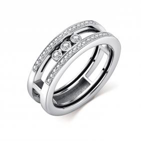 Кольцо из белого золота GRIGORIEV Г01-12-0983-31-00 с бриллиантом Г01-12-0983-31-00 фото