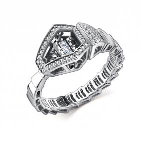 Кольцо из белого золота GRIGORIEV Г01-12-51042-31-00 с бриллиантом Г01-12-51042-31-00 фото