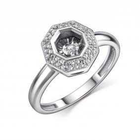 Кольцо из белого золота GRIGORIEV Г01-12-51062-31-00 с бриллиантом Г01-12-51062-31-00 фото