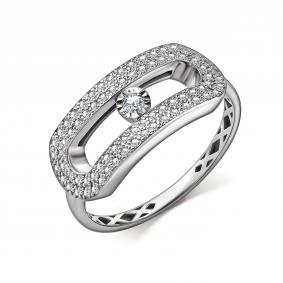 Кольцо из белого золота GRIGORIEV Г01-12-51090-31-00-1 с бриллиантом Г01-12-51090-31-00-1 фото