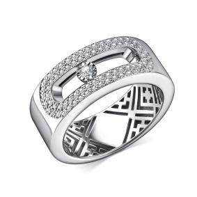 Кольцо из белого золота GRIGORIEV Г01-12-51090-31-00-3 с бриллиантом Г01-12-51090-31-00-3 фото