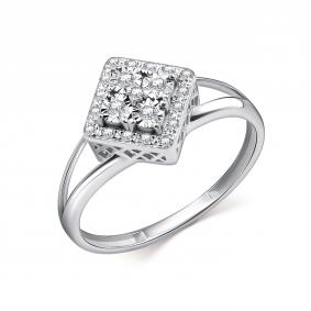 Кольцо из белого золота GRIGORIEV Г01-12-51110-31-00 с бриллиантом Г01-12-51110-31-00 фото