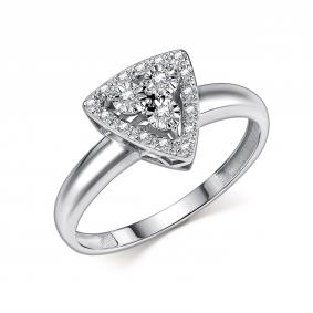 Кольцо из белого золота GRIGORIEV Г01-12-51111-31-00 с бриллиантом Г01-12-51111-31-00 фото