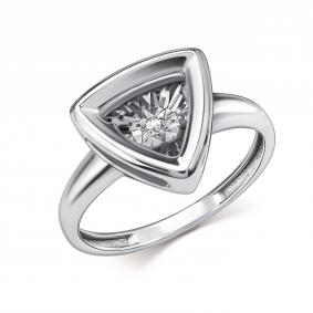 Кольцо из белого золота GRIGORIEV Г01-12-51129-11-00 с бриллиантом Г01-12-51129-11-00 фото